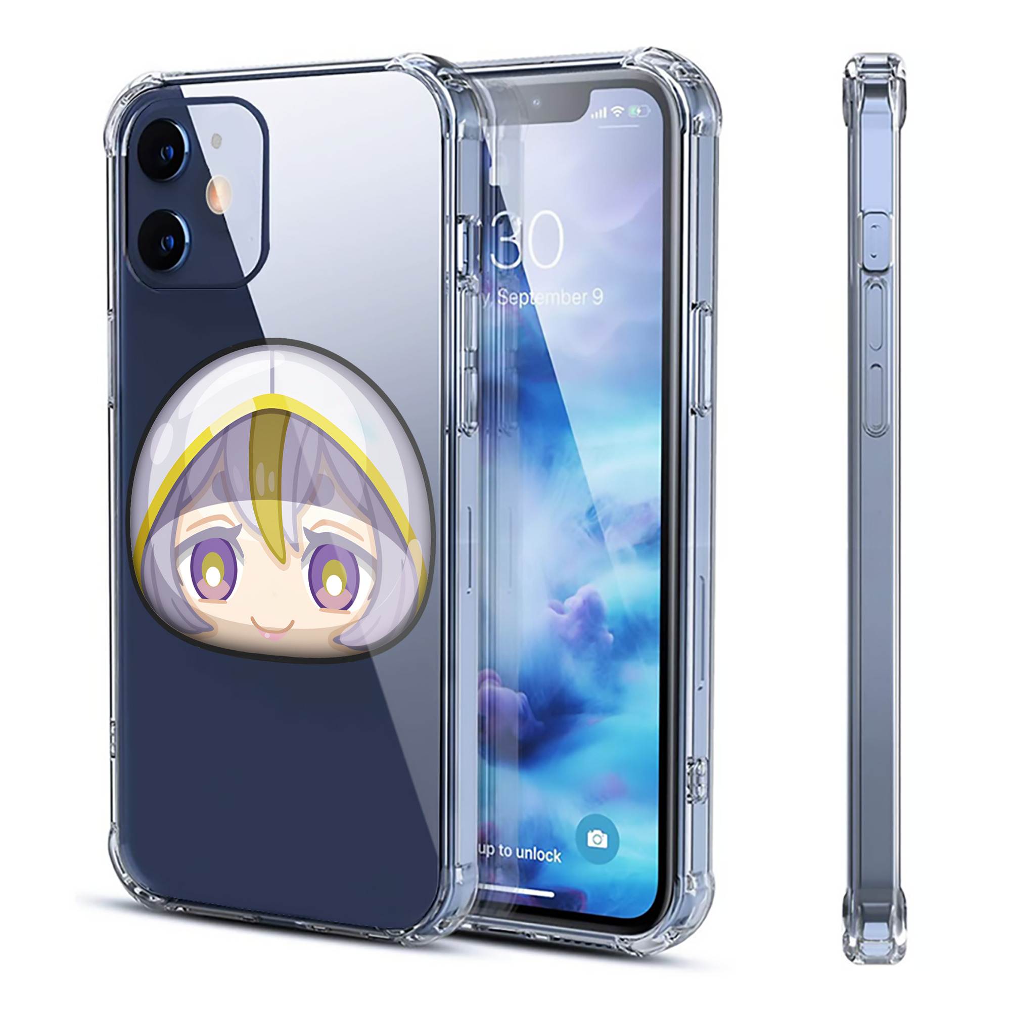 （画像用） 妖怪ウォッチ Yo-kai Watch 【iPhone 12シリーズ対応】透明スマホケース（クリアソフトケース）